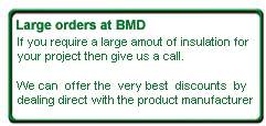 any insulation order large or small just call
